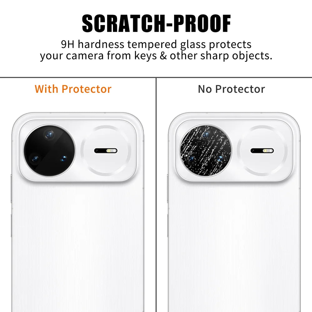 For Huawei nova 15 Pro 5G Full Cover Camera Lens Protector High Definition Anti Fingerprint AR Tempered Glass Lens Film - Transparent - 4