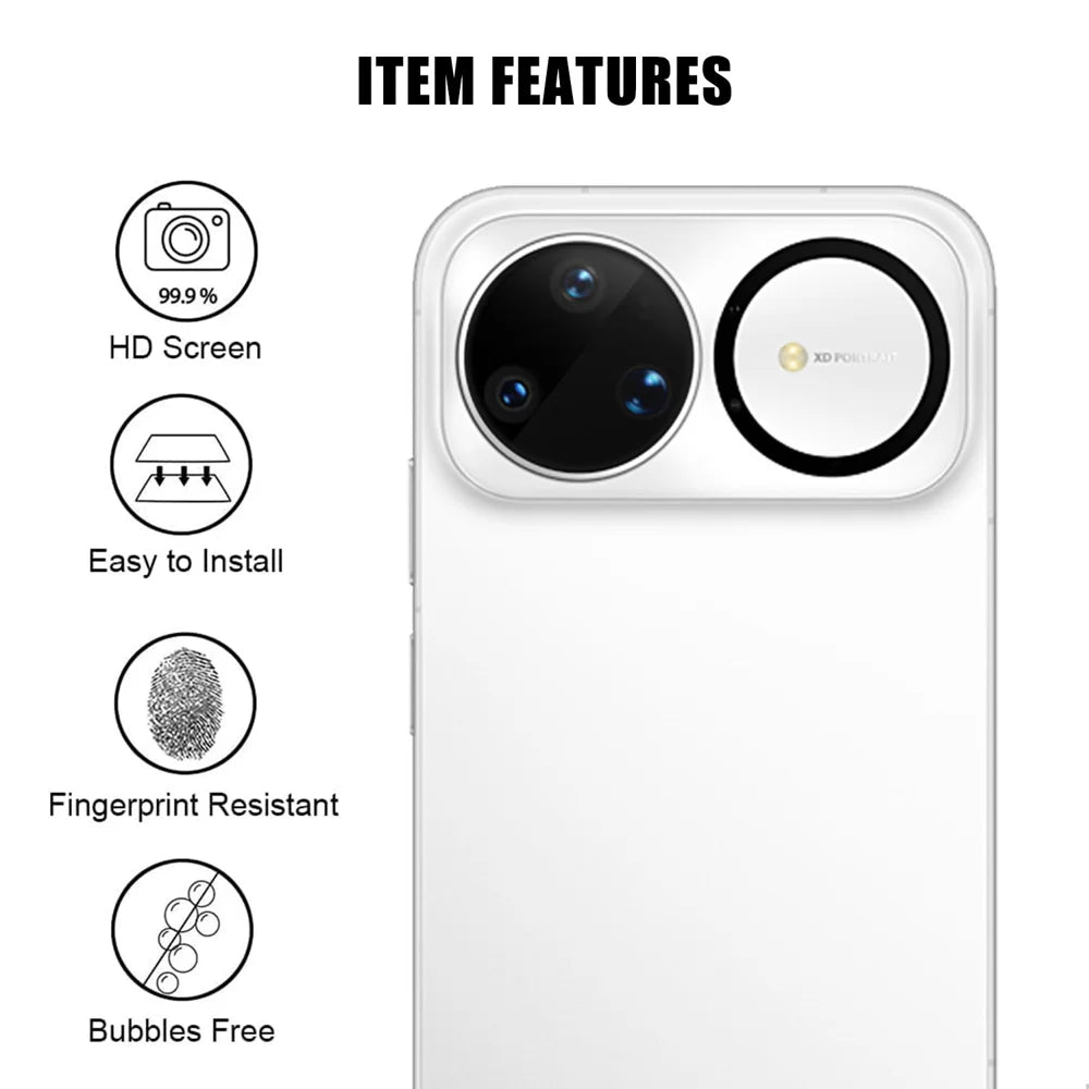 For Huawei nova 15 Ultra 5G Full Cover Camera Lens Protector High Definition Anti Fingerprint AR Tempered Glass Lens Film - Transparent - 2