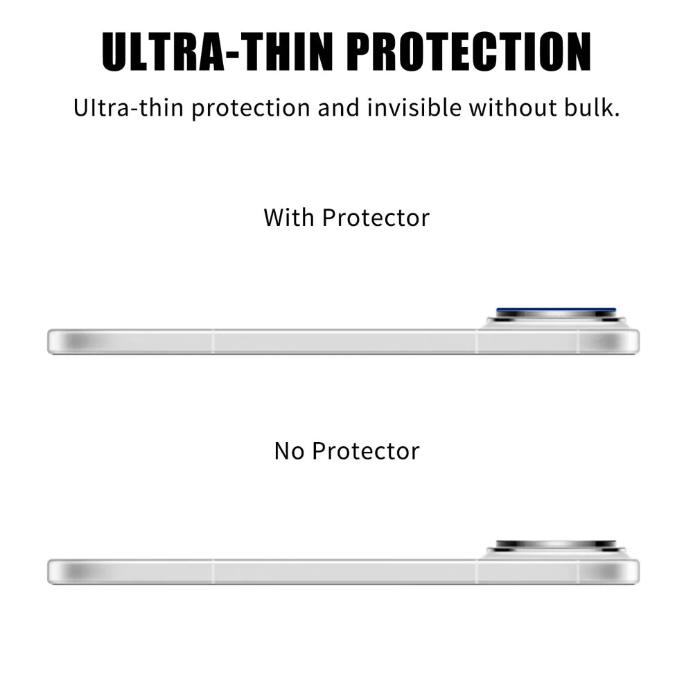 For Huawei nova 15 Ultra 5G Full Cover Camera Lens Protector High Definition Anti Fingerprint AR Tempered Glass Lens Film - Transparent - 3
