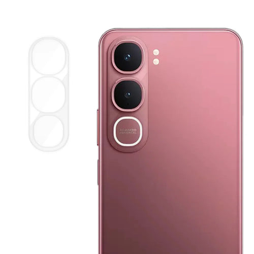 For vivo Y31 5G Full Cover Camera Lens Protector High Definition Anti Fingerprint AR Tempered Glass Lens Film - Transparent - 1