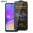 For Samsung Galaxy A05 4G Tempered Glass Diamond Silk Printing Full Screen HD Anti-Static Screen Protector - Transparent - 1