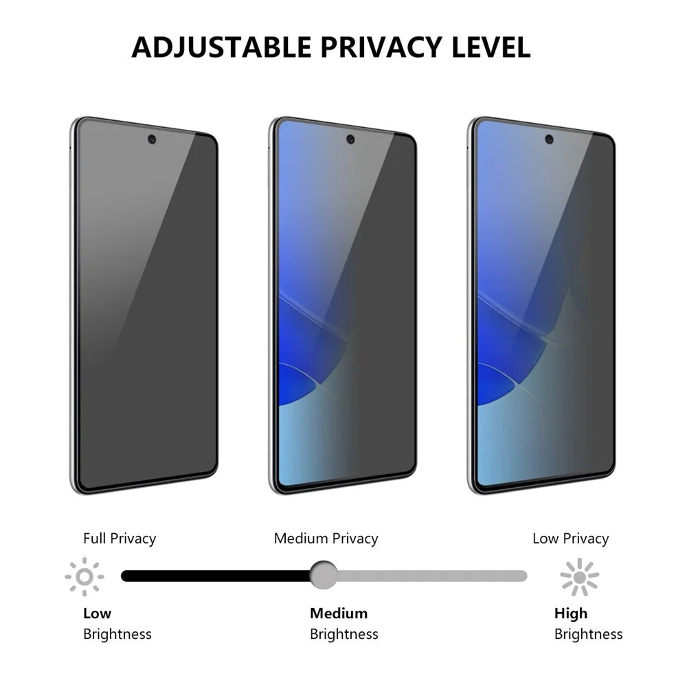 ENKAY HAT PRINCE 2Pcs / Set for Huawei nova 9 SE / Honor 50 SE Full Screen Protector 28 Degree Anti-spy Tempered Glass Full Glue Film - 4
