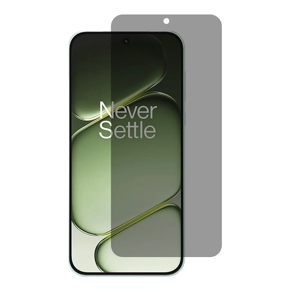For OnePlus Turbo 6 5G / Turbo 6V 5G / Nord 6 5G 2.5D Arc Edge Anti Spy Full Screen Protector Full Glue High Aluminium-silicon Glass Film - Black - 1