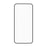 For Honor X8d 4G Screen Protector Silk Printing Full Glue Full Coverage Tempered Glass Screen Film - Black - 2