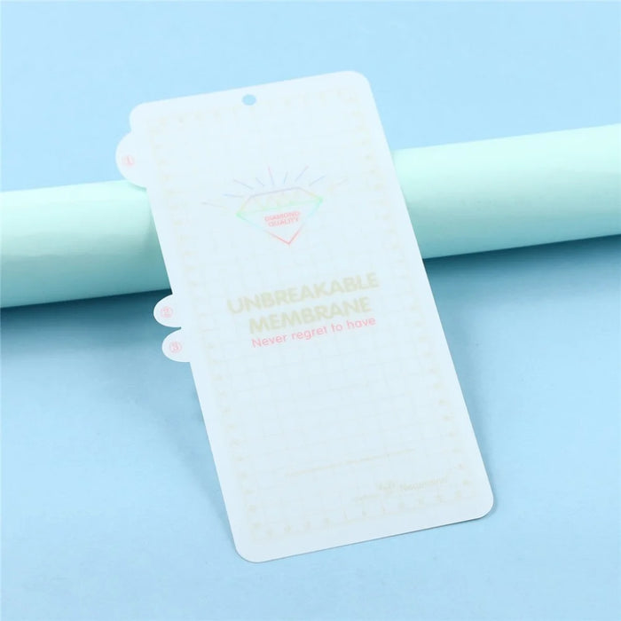 For Samsung Galaxy Note10 PET Screen Film HD Clear Hydrogel Full Coverage Screen Protector - Transparent - 4
