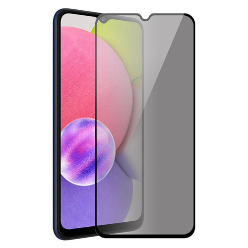 ENKAY HAT PRINCE for Samsung Galaxy A14 5G / A14 4G 28 Degree Anti-spy Full Screen Protector Anti-scratch Sensitive Touch Full Glue Tempered Glass Film - 1