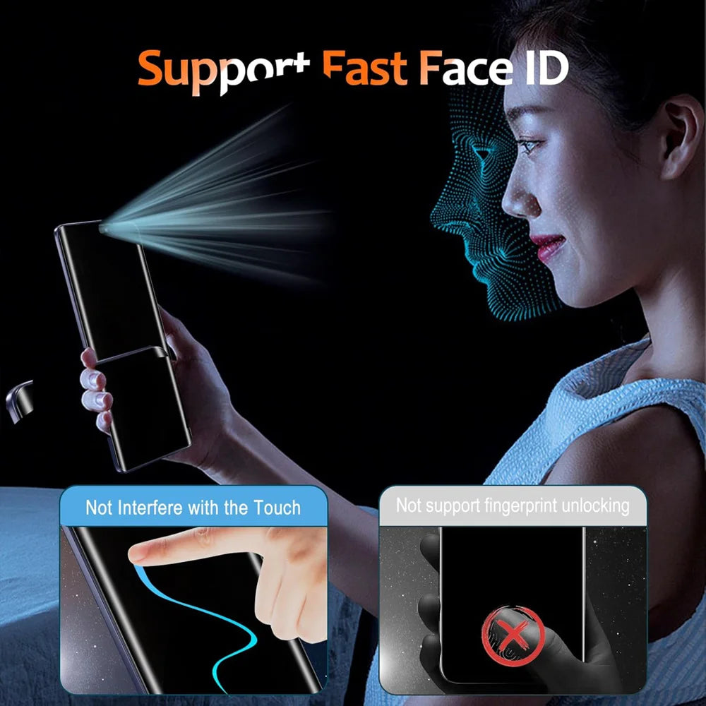 For Honor Magic8 Pro 5G Anti Spy Privacy Full Screen Protector Black Edge High Aluminium-silicon Glass Film - As Shown - 4