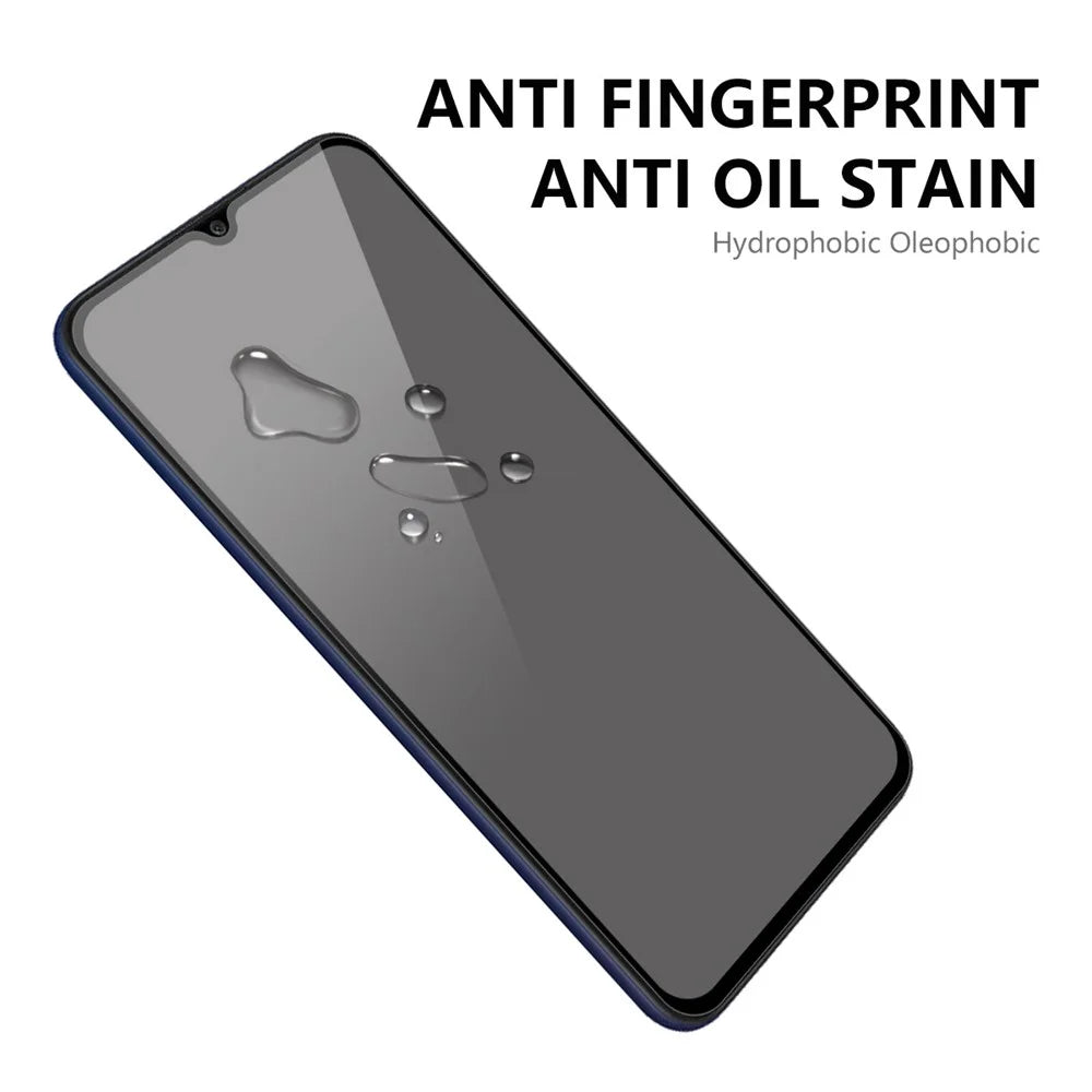 ENKAY HAT PRINCE 2Pcs / Set for Samsung Galaxy A14 5G / A14 4G Full Glue Ultra Clear Full Covering Screen Protector 28 Degree Anti-spy Protective Tempered Glass Film - 6