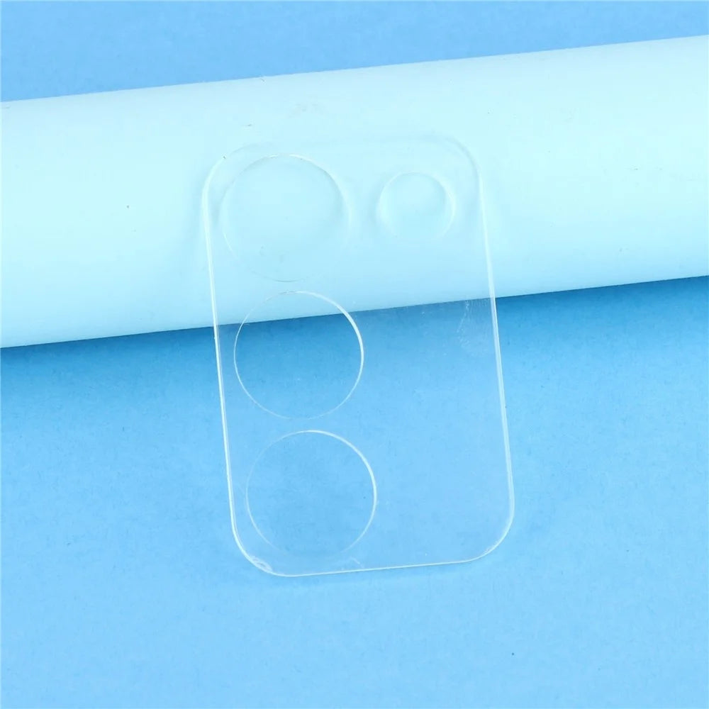 2Pcs For Realme C83 5G / C100 5G Full Coverage Camera Lens Protector 3D Arc Edge Anti-Scratch Tempered Glass Lens Film - Transparent - 3