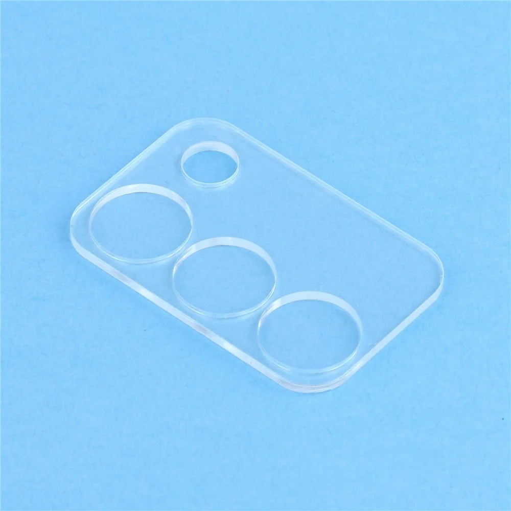 2Pcs For Realme C83 5G / C100 5G Full Coverage Camera Lens Protector 3D Arc Edge Anti-Scratch Tempered Glass Lens Film - Transparent - 4