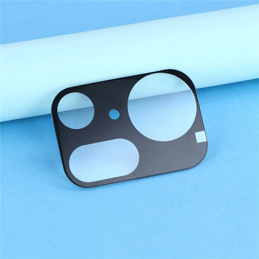 2Pcs For Nothing Phone (4a) Pro Full Coverage Camera Lens Protector Silk Printing Tempered Glass Lens Film 3D Arc Edge - Black - 3