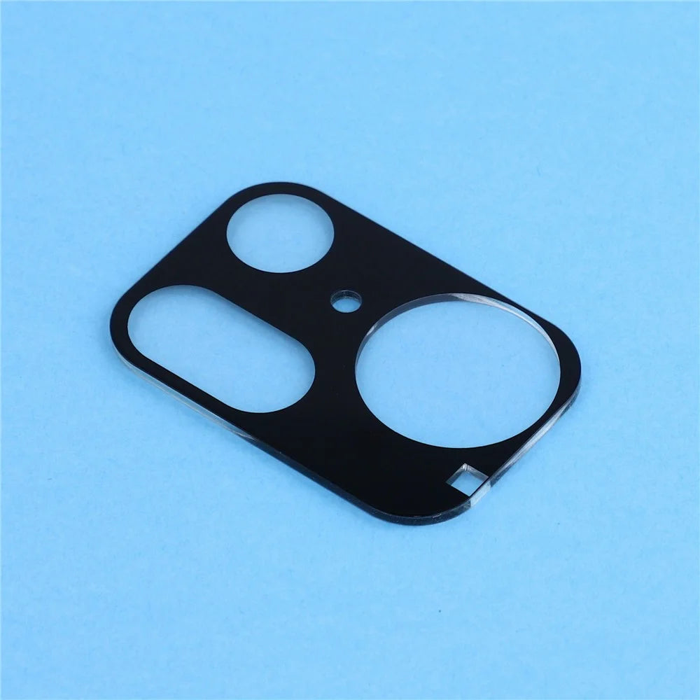 2Pcs For Nothing Phone (4a) Pro Full Coverage Camera Lens Protector Silk Printing Tempered Glass Lens Film 3D Arc Edge - Black - 4