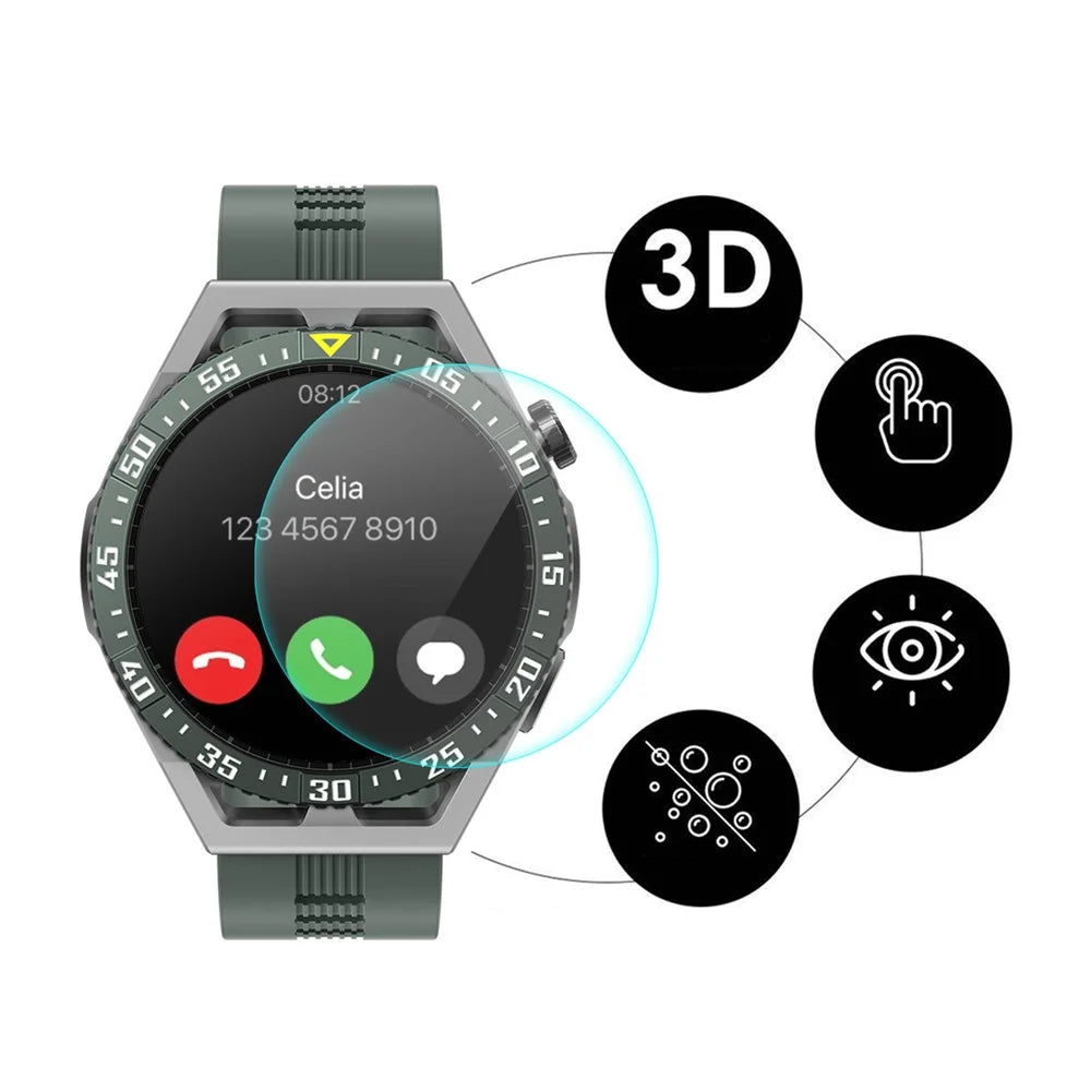 ENKAY HAT PRINCE for Huawei Watch GT 3 SE Screen Protector Anti-explosion HD Clear 0.2mm 9H Anti-scratch High Aluminum-silicon Glass Film - 2