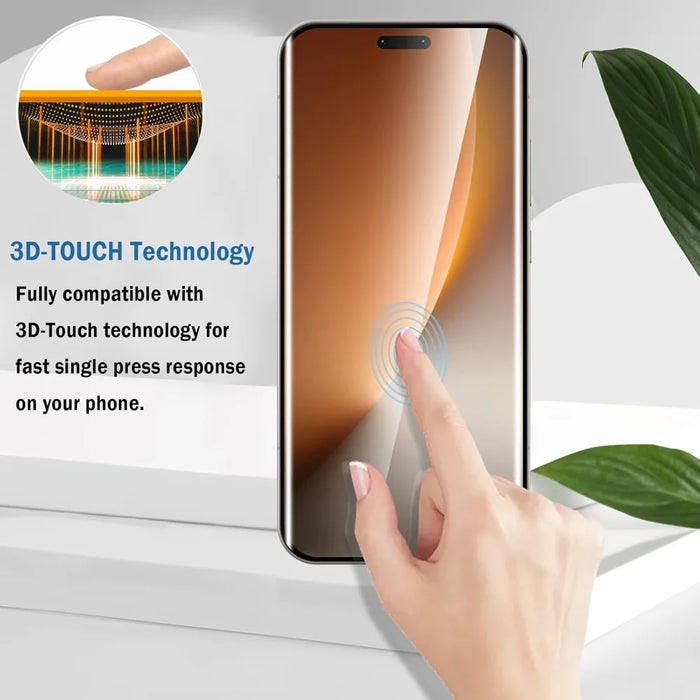 For Honor Magic8 Pro 5G 10PCS HD Full Screen Protector Silk Printing Black Edge High Aluminium-silicon Glass Film - As Shown - 3