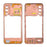 For Samsung Galaxy M23 5G SM-M236 Middle Plate Frame Mobile Phone Replacement Part (Without Logo) - Orange - 1