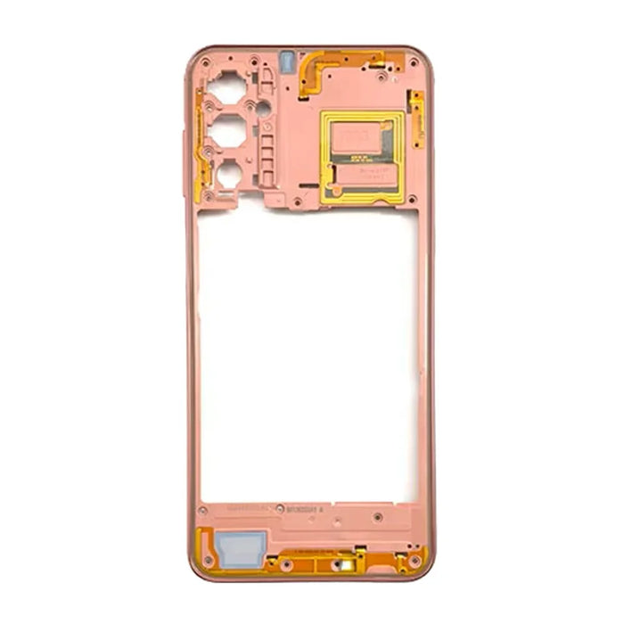 For Samsung Galaxy M23 5G SM-M236 Middle Plate Frame Mobile Phone Replacement Part (Without Logo) - Orange - 2