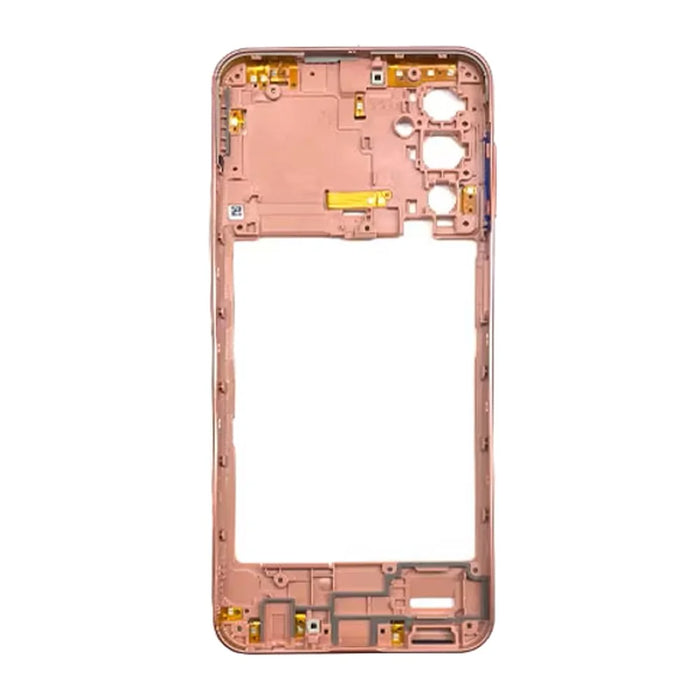 For Samsung Galaxy M23 5G SM-M236 Middle Plate Frame Mobile Phone Replacement Part (Without Logo) - Orange - 3
