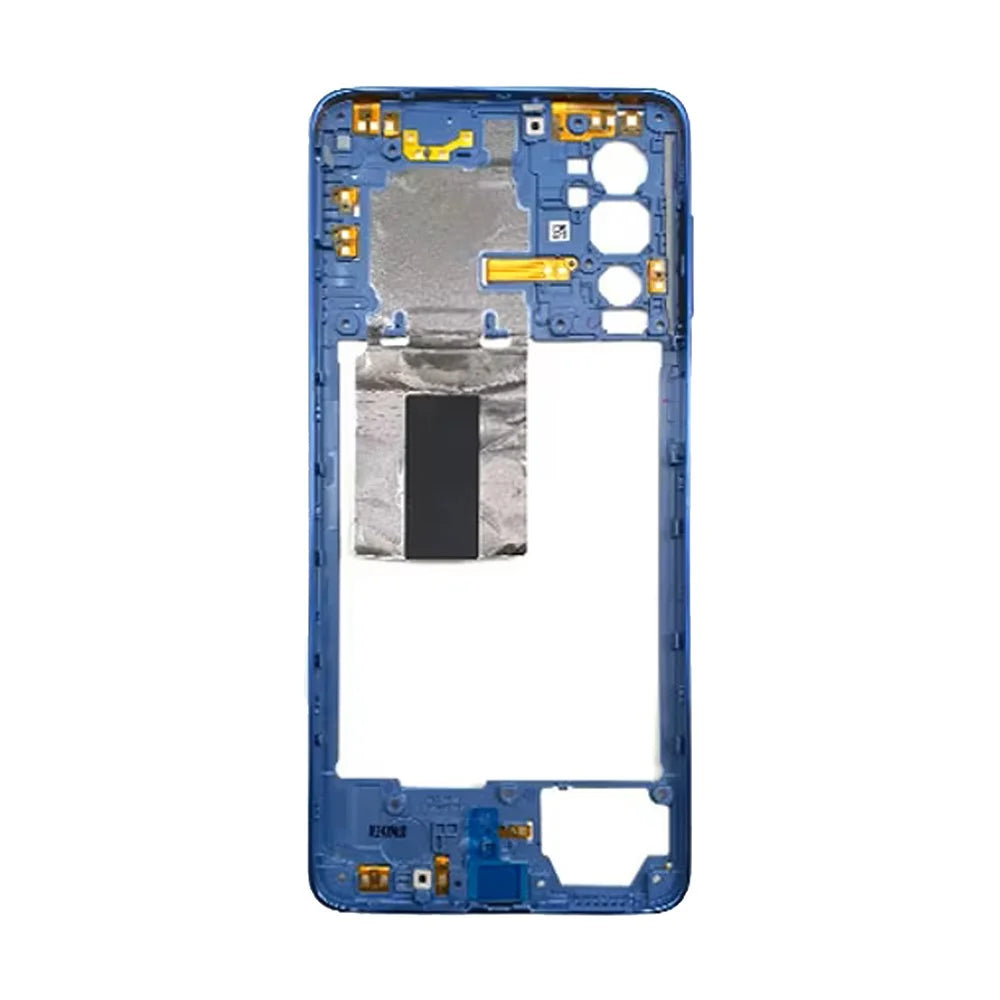 For Samsung Galaxy M52 5G Middle Plate Frame Mobile Phone Replacement Part (Without Logo) - Blue - 3