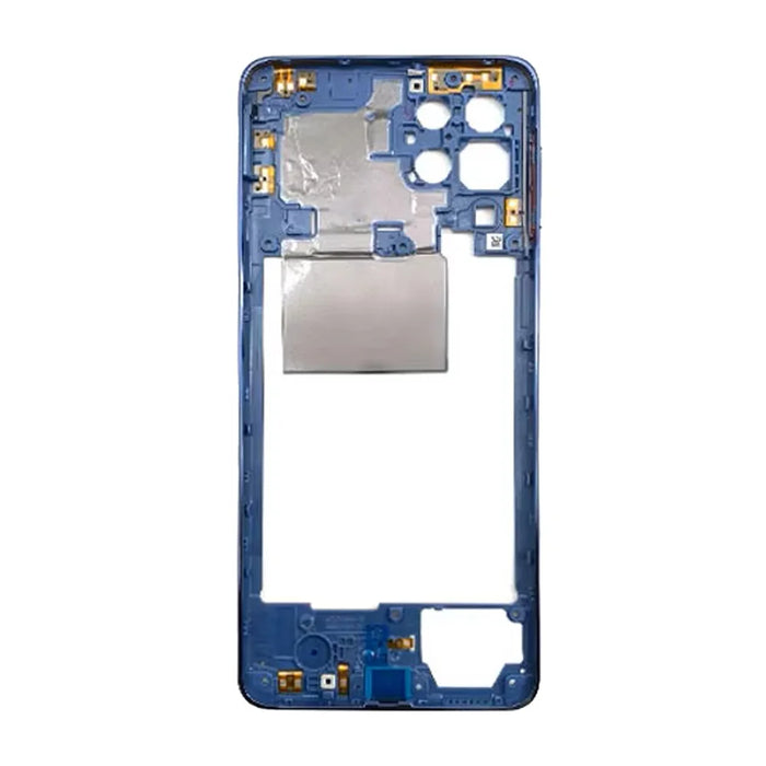 For Samsung Galaxy M53 5G Middle Plate Frame Mobile Phone Replacement Part (Without Logo) - Blue - 3