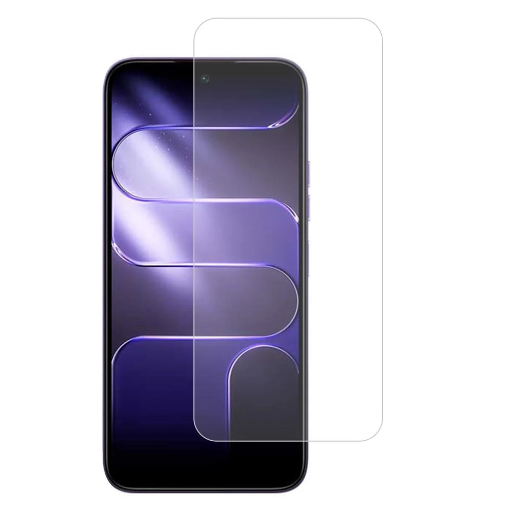 For TECNO Spark 50 4G Screen Protector 0.3mm Arc Edge Tempered Glass Film, Not Complete Coverage - Transparent - 1