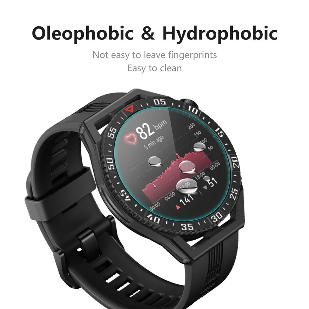 ENKAY HAT PRINCE 2Pcs / Set for Huawei Watch GT 3 SE Screen Protector Shatterproof Anti-scratch HD Clear 0.2mm 9H High Aluminum-silicon Glass Film - 4