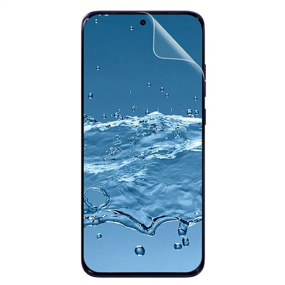 IMAK Hydrogel Film 4th For Motorola Edge 70 Pro 5G / Edge 70 Pro+ 5G / Edge 70 Fusion+ 5G / Edge 70 Fusion 5G Full Screen Protector Ultra Clear Full Glue Soft TPU Film (Fingerprint Unlock) - Transparent - 7