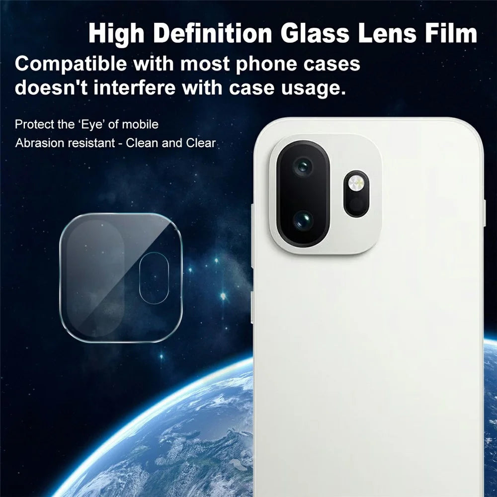 IMAK For OnePlus 15T 5G Camera Lens Protector Slim Tempered Glass Full Coverage Lens Film - Transparent - 2