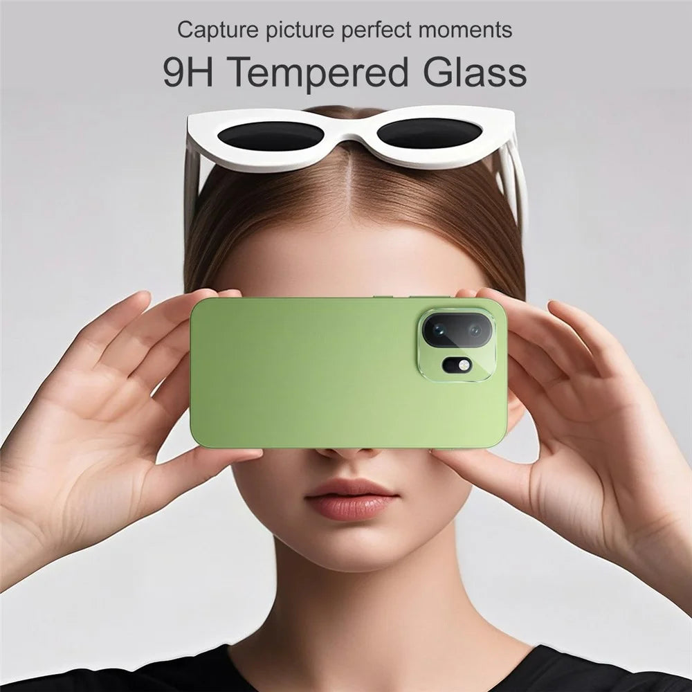 IMAK For OnePlus 15T 5G Camera Lens Protector Slim Tempered Glass Full Coverage Lens Film - Transparent - 3
