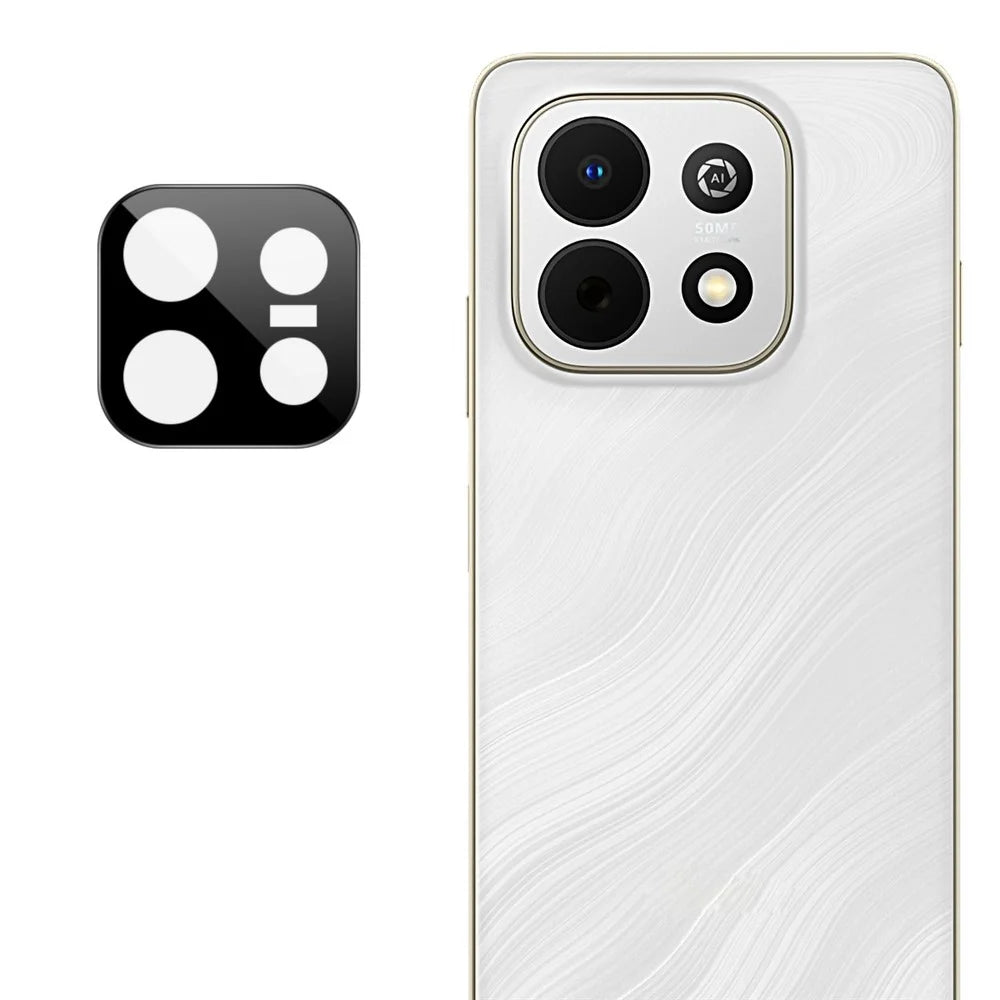 IMAK For Huawei Enjoy 90 Plus Camera Lens Protector Tempered Glass HD Clear Full Cover Lens Film - Black - 1