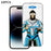 For iPhone 14 Pro 10Pcs High Definition Tempered Glass Anti-fingerprint Anti-static Electroplating Full Screen Protector - Transparent - 1