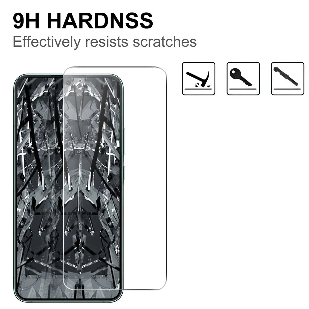 Anti-fingerprint HD Screen Protector For Samsung Galaxy S22+ 5G / S23+ Full Cover Full Glue Anti-explosion Clear AGC Glass Tempered Glass Film [0.1mm Thickness, Support Fingerprint Unlock] - 4