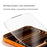 For iPhone 15 10Pcs Tempered Glass Film 300CC Edgeless Anti-static Anti-spy Full Screen Protector - Black - 4