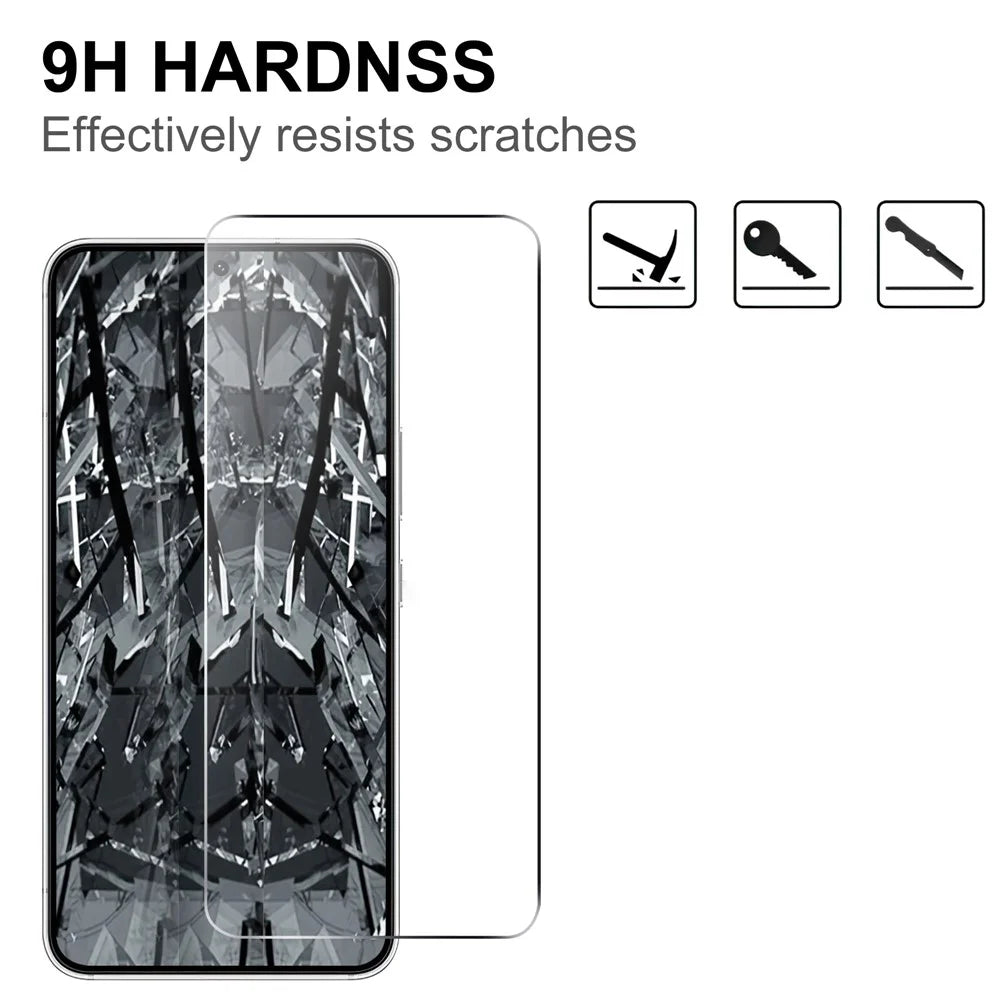 HD Screen Protector For Samsung Galaxy S22 5G / S23 Full Cover Full Glue Anti-explosion Clear AGC Glass Tempered Glass Film [0.1mm Thickness, Support Fingerprint Unlock] - 4