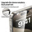 For iPhone 13 Pro Max 10Pcs Tempered Glass Film 300CC Edgeless Anti-static Anti-spy Full Screen Protector - Black - 5