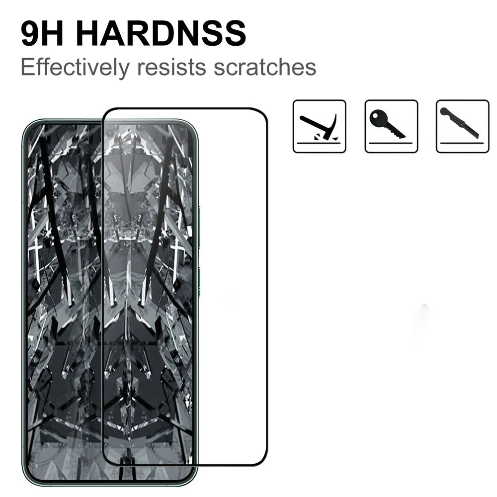 For Samsung Galaxy S22+ 5G / S23+ Full Glue Black Edge Tempered Glass Film Anti-explosion HD Clear Screen Protector (0.1mm Thickness, Support Fingerprint Unlock) - 3