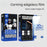For iPhone 15 10Pcs Tempered Glass Film 9H+ 300CC Edgeless Anti Static HD Full Screen Protector - Transparent - 7