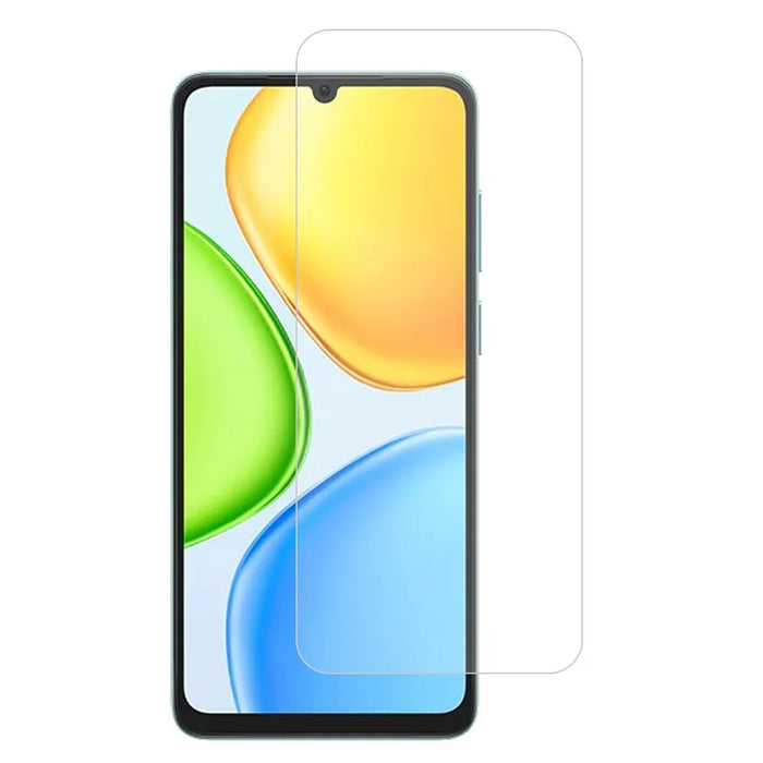 For Honor Play 80 5G Screen Protector 0.3mm Arc Edge Tempered Glass Film, Not Complete Coverage - Transparent - 1