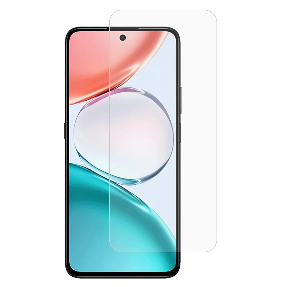 For Honor Play 80 Pro 5G Screen Protector 0.3mm Arc Edge Tempered Glass Film, Not Complete Coverage - Transparent - 1