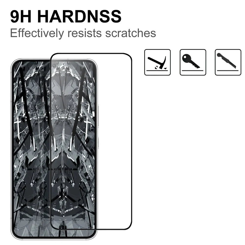 For Samsung Galaxy S22 5G / S23 Tempered Glass Full Screen Protector Black Edge Full Glue 9H Hardness Shatter-proof Screen Film (0.1mm Thickness, Support Fingerprint Unlock) - 3
