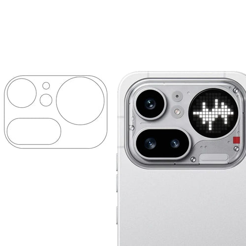For Nothing Phone (4a) Pro Tempered Glass Camera Lens Protector Ultra Clear Anti-Scratch Lens Film - Transparent - 1