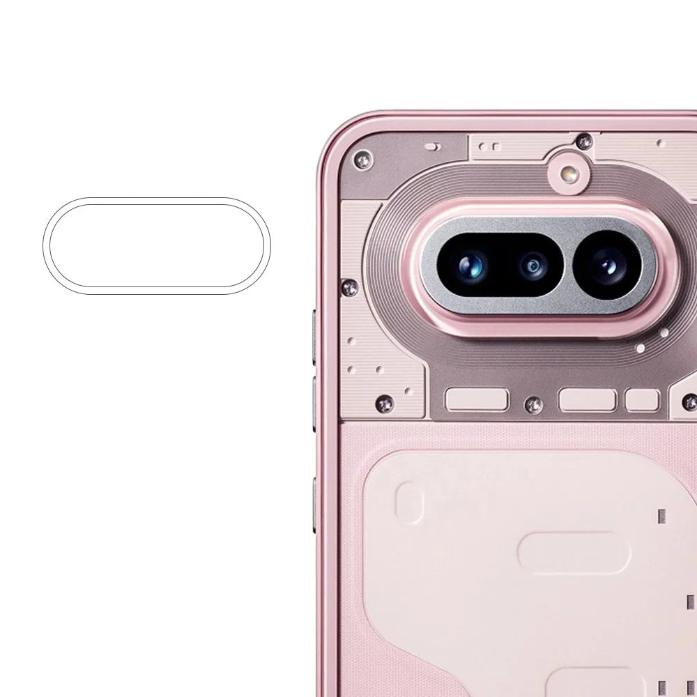 For Nothing Phone (4a) Tempered Glass Camera Lens Protector Ultra Clear Anti-Scratch Lens Film - Transparent - 1