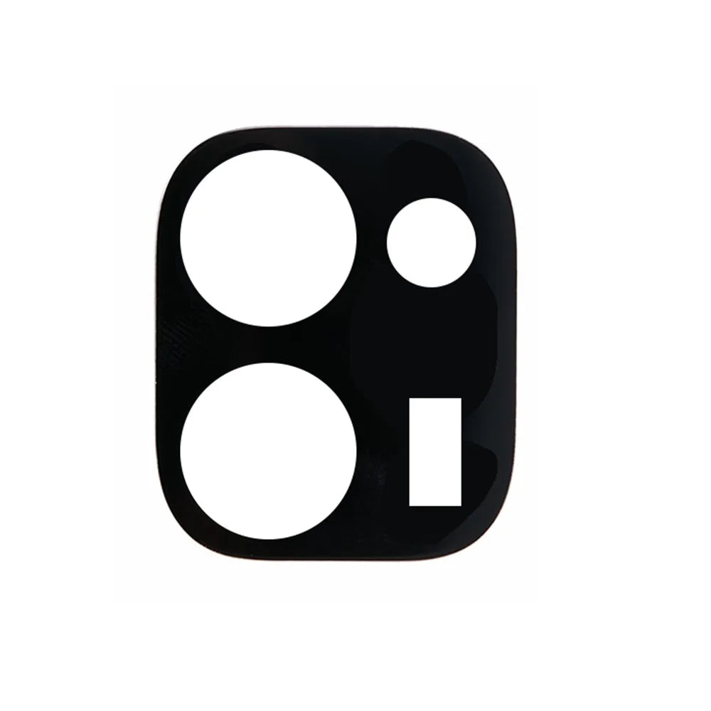 For vivo iQOO Z11 5G Tempered Glass Lens Protector Silk Printing Camera Lens Film - Black - 2