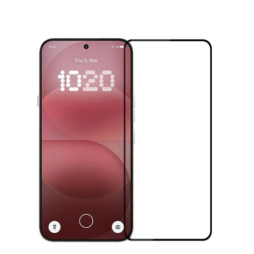 Mofi For Nothing Phone (4a) Pro Screen Protector 9H Full Glue Full Coverage High Aluminum-Silicon Glass Film - Black - 1