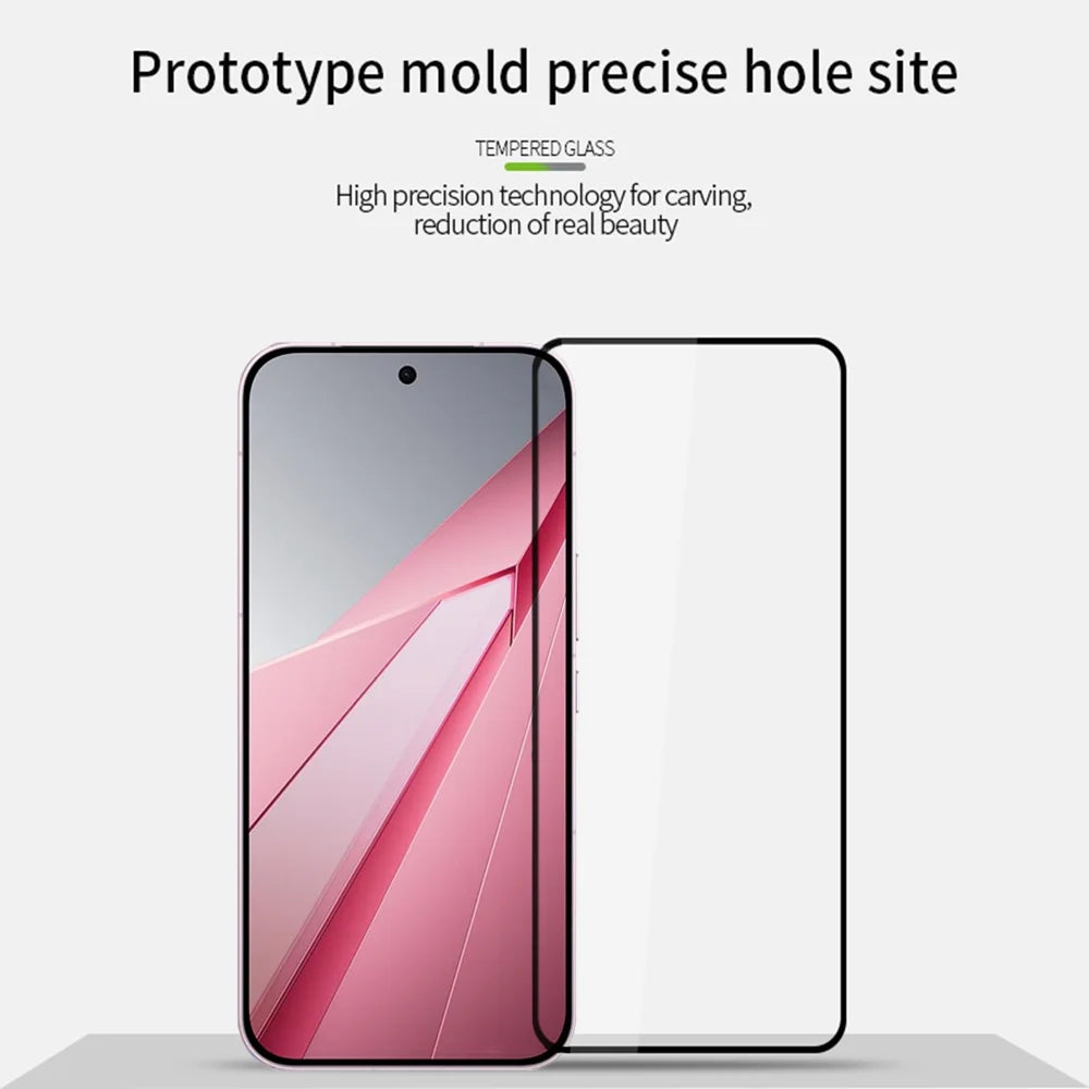Mofi For Oppo R15 Pro Screen Protector 9H Full Glue Full Coverage High Aluminum-Silicon Glass Film - Black - 3