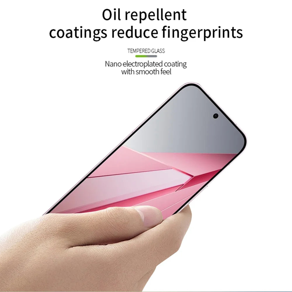 Mofi For Oppo R15 Pro Screen Protector 9H Full Glue Full Coverage High Aluminum-Silicon Glass Film - Black - 4