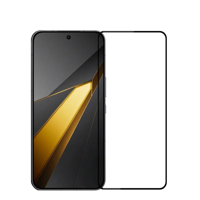 Mofi For Oppo R15 Screen Protector 9H Full Glue Full Coverage High Aluminum-Silicon Glass Film - Black - 1