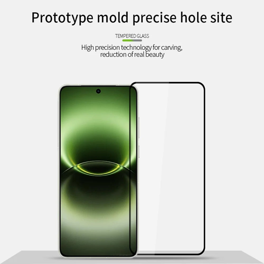 Mofi For vivo X300 Ultra 5G Screen Protector 9H Full Glue Full Coverage High Aluminum-Silicon Glass Film - Black - 3