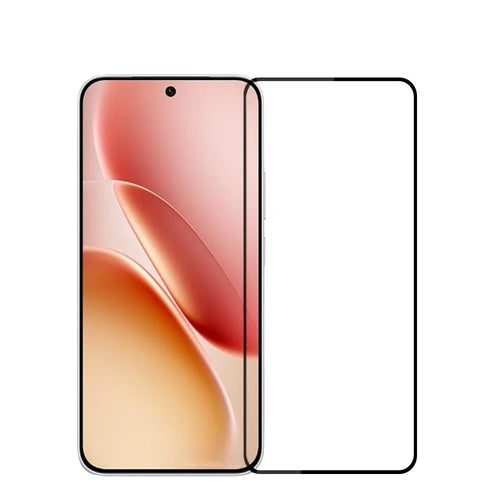 Mofi For vivo iQOO Z11 5G Screen Protector 9H Full Glue Full Coverage High Aluminum-Silicon Glass Film - Black - 1