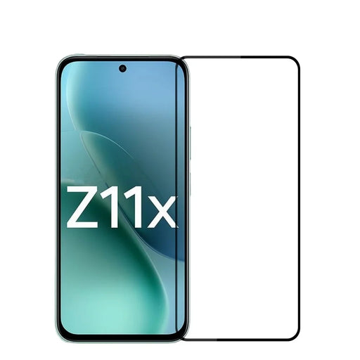 Mofi For vivo iQOO Z10 5G Screen Protector 9H Full Glue Full Coverage High Aluminum-Silicon Glass Film - Black - 1