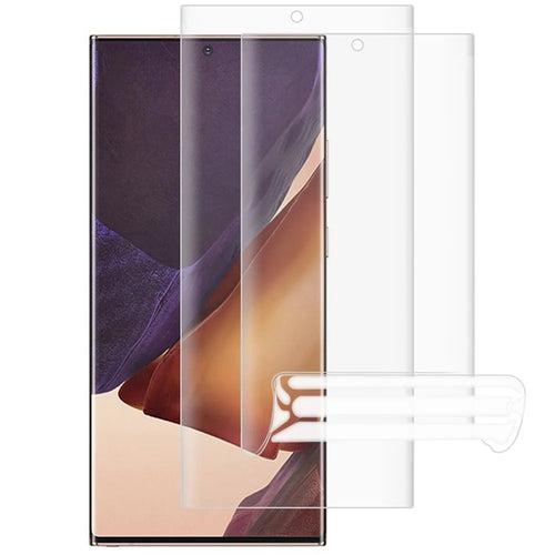 2Pcs For Samsung Galaxy Note20 Ultra / Note20 Ultra 5G Hydrogel Protective Film, Transparent TPU Full Coverage Screen Protector Film - 1